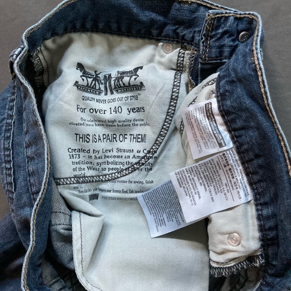 Vtg Levi 514 W33 L 32 - Picture 3 of 7